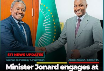 MINISTER JONARD, AU COMMISSIONER DISCUSS RESEARCH COMMERCIALISATION AND AFRICAN INNOVATION